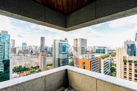 Varanda de apartamento à venda com 1 quarto, 54m² em Cidade Monções, São Paulo