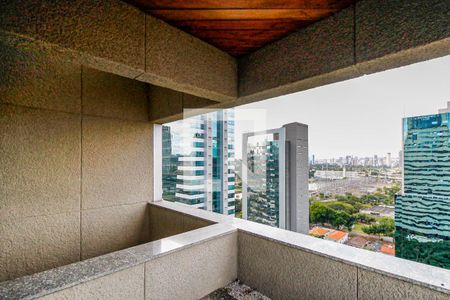 Varanda de apartamento à venda com 1 quarto, 54m² em Cidade Monções, São Paulo