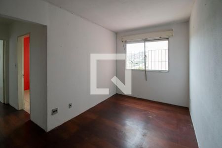 Sala de Estar de apartamento à venda com 2 quartos, 49m² em Cristal, Porto Alegre