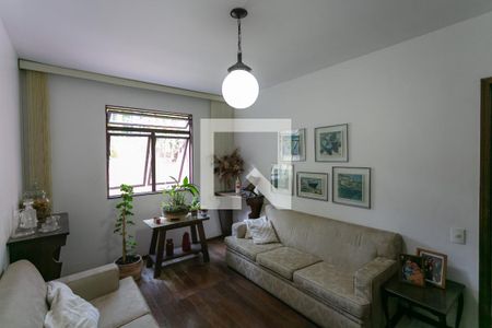 Sala de apartamento à venda com 3 quartos, 119m² em Santo Antônio, Belo Horizonte