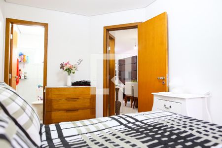 Suite de apartamento à venda com 2 quartos, 100m² em Vila Valparaiso, Santo André