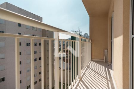 Varanda de apartamento para alugar com 1 quarto, 35m² em Vila Palmeiras, São Paulo