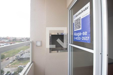 Varanda da Sala de apartamento à venda com 2 quartos, 48m² em Parque Santa Fé, Porto Alegre