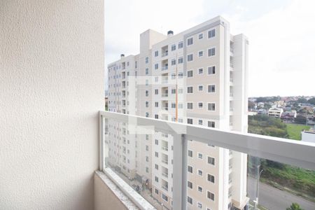 Varanda da Sala de apartamento à venda com 2 quartos, 48m² em Parque Santa Fé, Porto Alegre