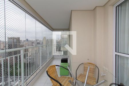 Varanda de apartamento para alugar com 2 quartos, 68m² em Barra Funda, São Paulo