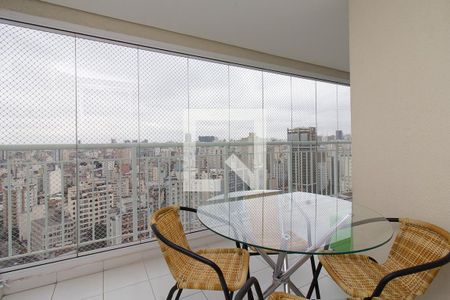 Varanda de apartamento para alugar com 2 quartos, 68m² em Barra Funda, São Paulo