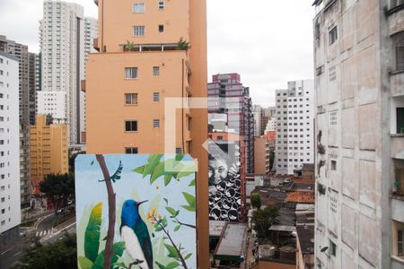 Vista do Quarto de apartamento para alugar com 1 quarto, 33m² em Bela Vista, São Paulo