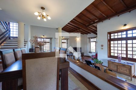 Sala de casa de condomínio para alugar com 4 quartos, 460m² em Chácara Flora, Valinhos