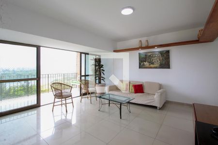 Sala de apartamento para alugar com 2 quartos, 90m² em Barra da Tijuca, Rio de Janeiro