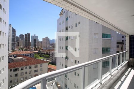 Varanda gourmet de apartamento para alugar com 2 quartos, 126m² em Caiçara, Praia Grande