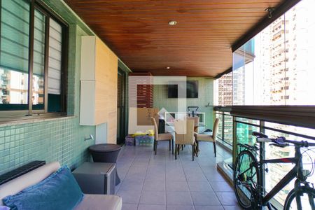Varanda da Sala de apartamento à venda com 4 quartos, 160m² em Barra da Tijuca, Rio de Janeiro