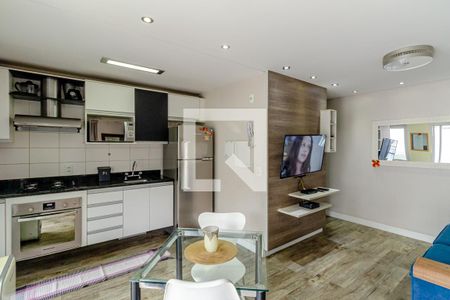 Sala de apartamento à venda com 1 quarto, 47m² em Centro, São Paulo