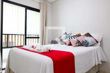 Suite de apartamento para alugar com 2 quartos, 45m² em Vila Floresta, Santo André