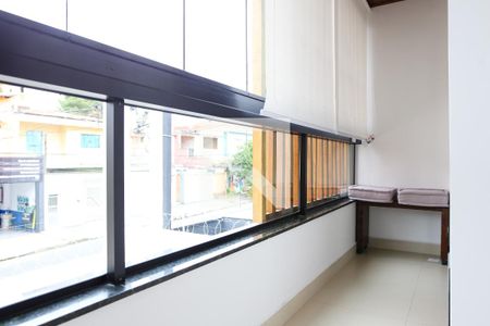 Varanda da Sala de apartamento para alugar com 2 quartos, 45m² em Vila Floresta, Santo André