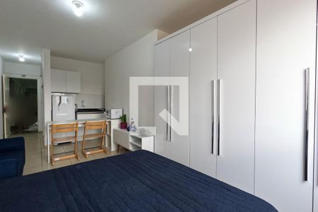 Quarto/Sala/Cozinha de kitnet/studio para alugar com 1 quarto, 25m² em Centro, Guarulhos