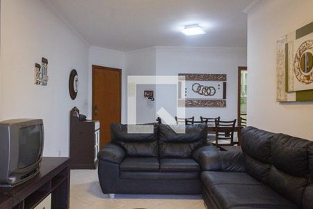 Sala de apartamento para alugar com 3 quartos, 100m² em Guilhermina, Praia Grande