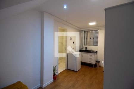 Sala/Quarto de kitnet/studio para alugar com 1 quarto, 25m² em Jardim Bonfiglioli, São Paulo