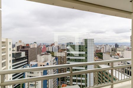 Varanda de apartamento para alugar com 2 quartos, 45m² em Consolação, São Paulo