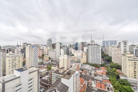 Vista da Sala de apartamento para alugar com 2 quartos, 45m² em Consolação, São Paulo