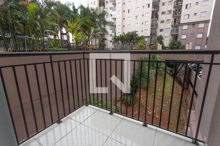 Varanda da sala  de apartamento para alugar com 3 quartos, 64m² em Centro, Diadema