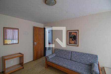 Sala/Cozinha de apartamento para alugar com 1 quarto, 50m² em Campo Belo, São Paulo