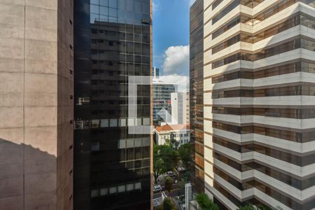 Vista da Sala de apartamento à venda com 1 quarto, 32m² em Jardim Paulista, São Paulo