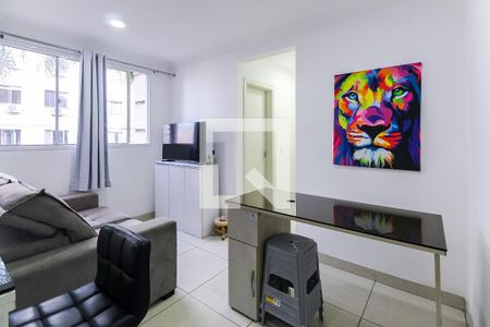 Sala de apartamento à venda com 2 quartos, 48m² em Costa E Silva, Porto Alegre