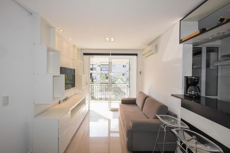 Sala de apartamento para alugar com 1 quarto, 54m² em Jardim Leonor, São Paulo