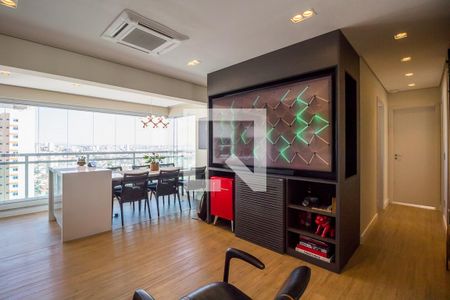Sala de apartamento para alugar com 3 quartos, 101m² em Vila Mogilar, Mogi das Cruzes