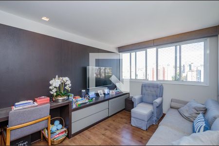 Sala de apartamento para alugar com 3 quartos, 198m² em Nova Suíssa, Belo Horizonte