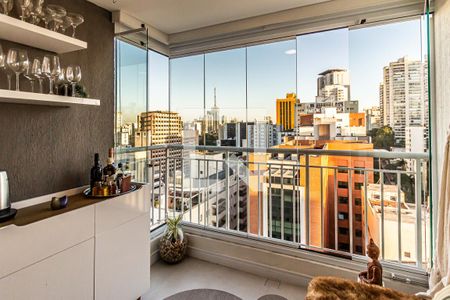 Varanda de apartamento à venda com 2 quartos, 51m² em Liberdade, São Paulo
