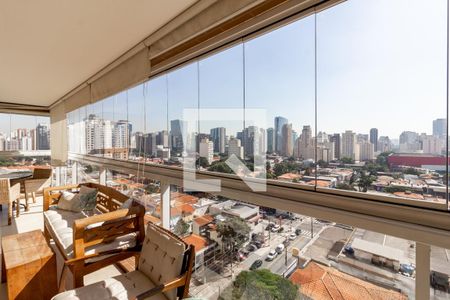Varanda de apartamento para alugar com 2 quartos, 130m² em Vila Nova Conceição, São Paulo