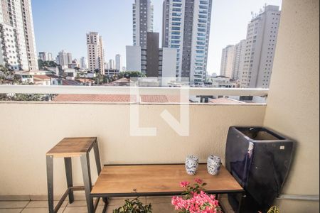 Varanda da Sala de apartamento para alugar com 3 quartos, 100m² em Vila Monte Alegre, São Paulo