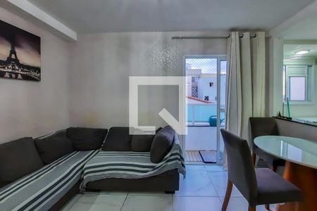 Sala de apartamento à venda com 1 quarto, 42m² em Baeta Neves, São Bernardo do Campo