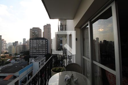 varanda de apartamento à venda com 2 quartos, 110m² em Brooklin, São Paulo