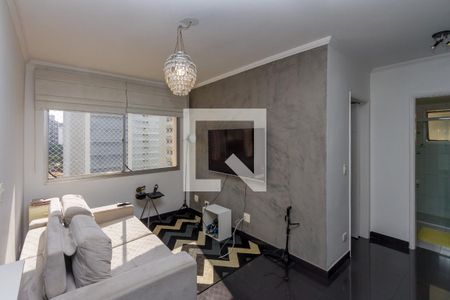 Sala de apartamento para alugar com 1 quarto, 52m² em Campo Belo, São Paulo