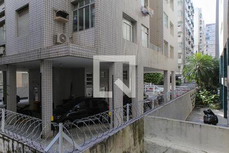 Vista de kitnet/studio para alugar com 1 quarto, 20m² em Boqueirão, Santos