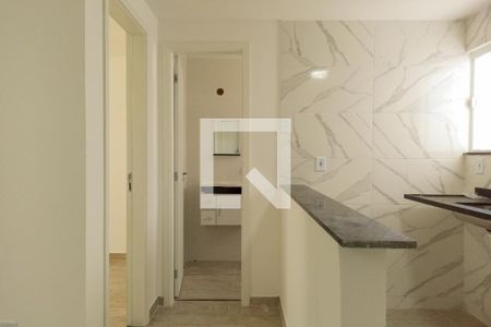 Sala/Cozinha de apartamento para alugar com 1 quarto, 40m² em Recreio dos Bandeirantes, Rio de Janeiro