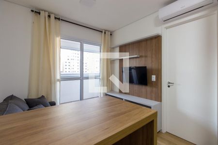 Sala de apartamento para alugar com 1 quarto, 28m² em Bela Vista, São Paulo