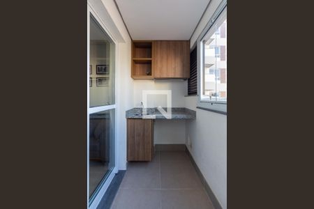 Varanda de apartamento para alugar com 1 quarto, 28m² em Bela Vista, São Paulo