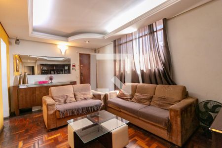 Sala de apartamento à venda com 3 quartos, 80m² em Jardim Riacho das Pedras, Contagem
