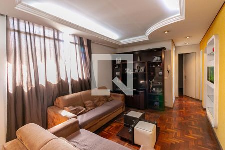 Sala de apartamento à venda com 3 quartos, 80m² em Jardim Riacho das Pedras, Contagem