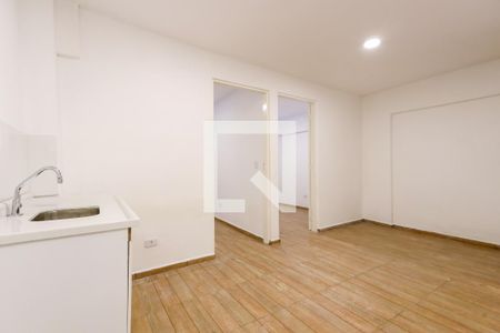 Sala e Cozinha de apartamento para alugar com 2 quartos, 32m² em Vila Mazzei, São Paulo