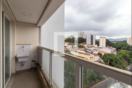 Varanda da Sala de apartamento à venda com 2 quartos, 40m² em Jardim Paraíso, São Paulo