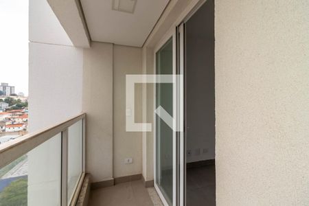 Varanda da Sala de apartamento à venda com 2 quartos, 40m² em Jardim Paraíso, São Paulo