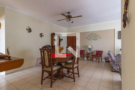 Sala de apartamento para alugar com 3 quartos, 95m² em Tupi, Praia Grande