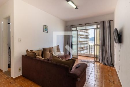 Sala de apartamento para alugar com 1 quarto, 60m² em Guilhermina, Praia Grande