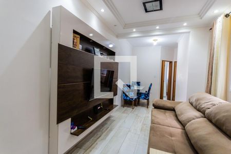 Sala de apartamento à venda com 2 quartos, 102m² em Vila Tibiriçá, Santo André
