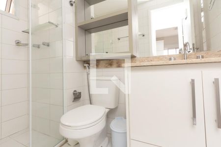 Banheiro de apartamento à venda com 2 quartos, 57m² em Indianópolis, São Paulo