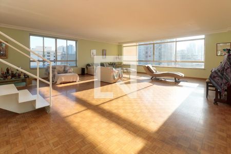 Sala de apartamento à venda com 4 quartos, 610m² em Pinheiros, São Paulo